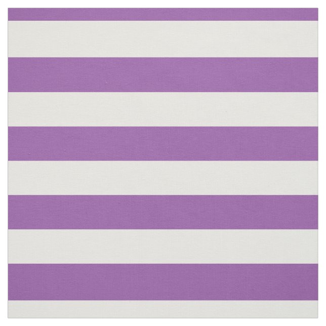 Tissu Motif pourpre et blanc de rayure (Échantillon)