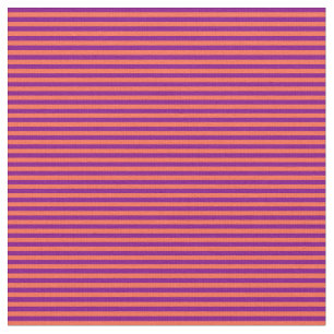 Tissu Motif pourpre et rouge des rayures