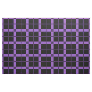 Tissu motif pourpre lilas classique simple de plaid de