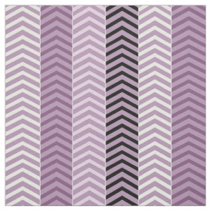 Tissu Motif pourpre varié Girly de rayures de Chevron