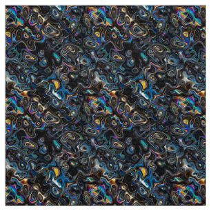Tissu Motif psychédélique Abstrait