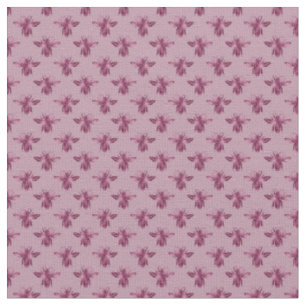 Tissu Motif Queen Bee