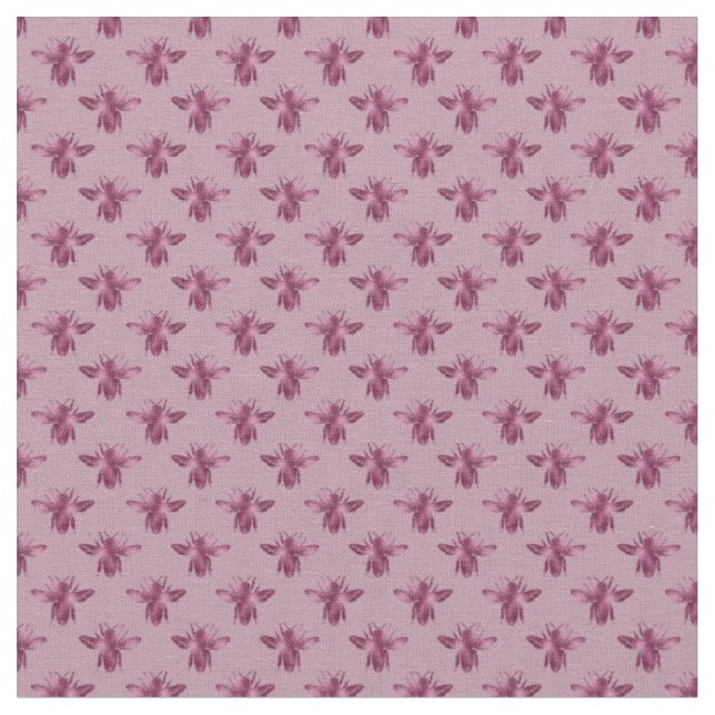 Tissu Motif Queen Bee (Fermer)