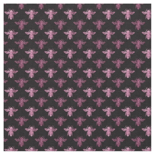tissu Motif Queen Bee (Fermer)