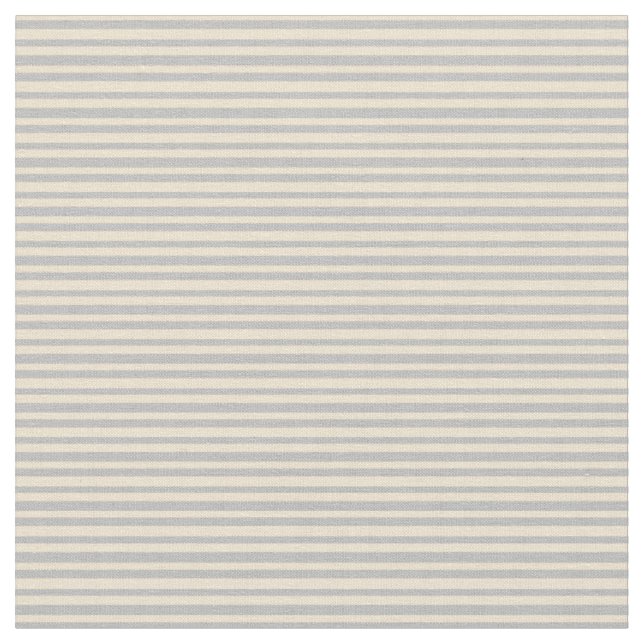 Tissu Motif rayé beige et gris (Fermer)