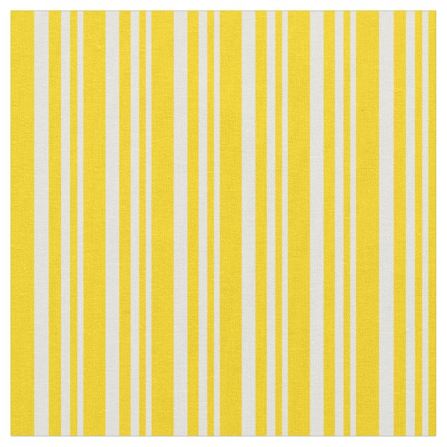 Tissu Motif rayé beige et jaune (Fermer)