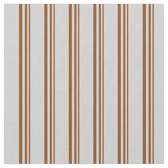 Tissu Motif rayé Brown et gris clair (Fermer)