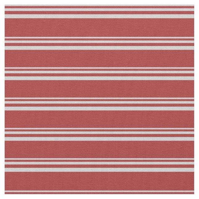 Tissu Motif rayé gris clair et Brown (Fermer)