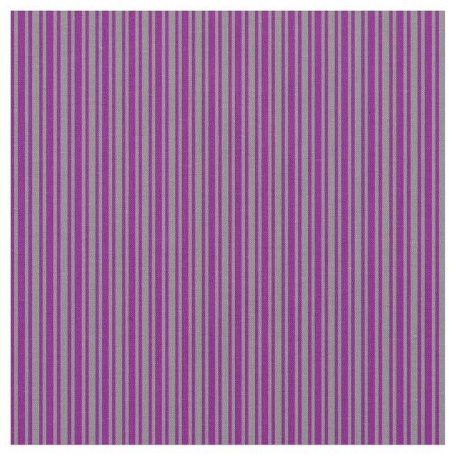 Tissu Motif rayé gris et violet (Fermer)