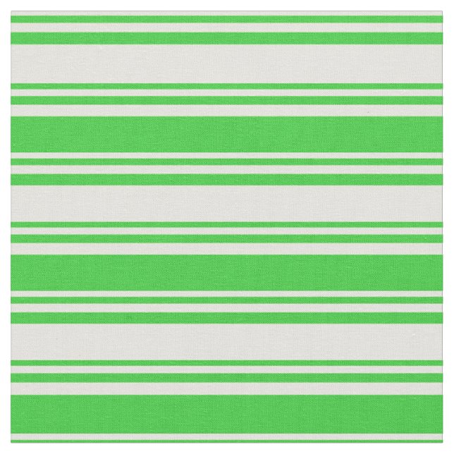 Tissu Motif rayé jaune clair et vert citron (Fermer)
