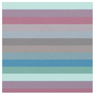 Tissu Motif rayé pastel et bijou éclectique et doux