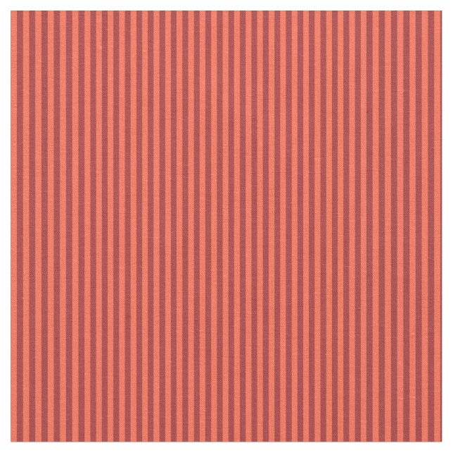 Tissu Motif rayé rouge et Brown (Fermer)