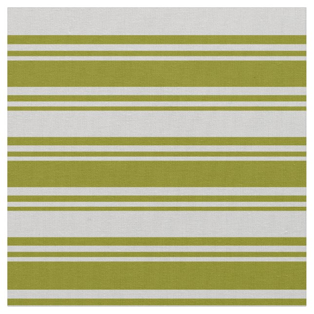 Tissu Motif rayé vert et gris clair (Fermer)