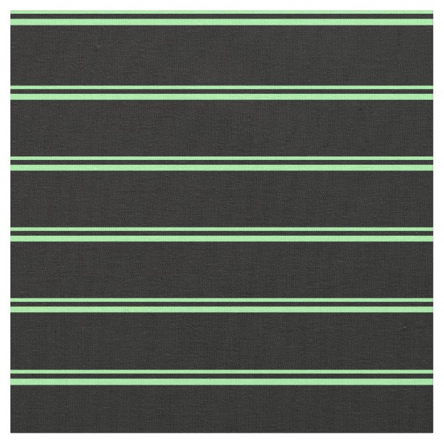 Tissu Motif rayé vert et noir (Fermer)