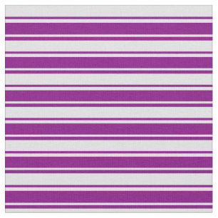 Tissu Motif rayé violet et lavande