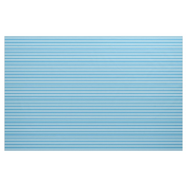 Tissu Motif Rayures Bleu Blanc (Yard)