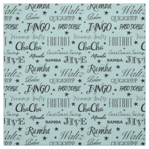 Tissu Motif Répété de Danse de Salon - Choisissez Votre 
