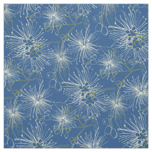 Tissu Motif répété de lilly pilly botanique esquissé