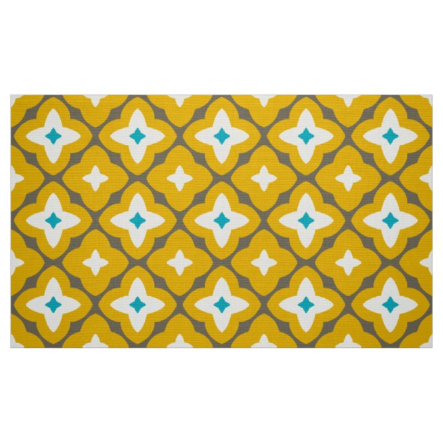 Tissu Motif rétro (Fat Quarter)