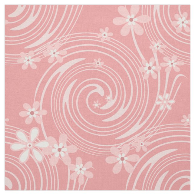 Tissu Motif rétro (Échantillon)