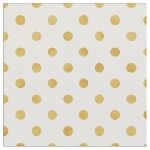 Tissu motif rétro de couleur jaune et blanche