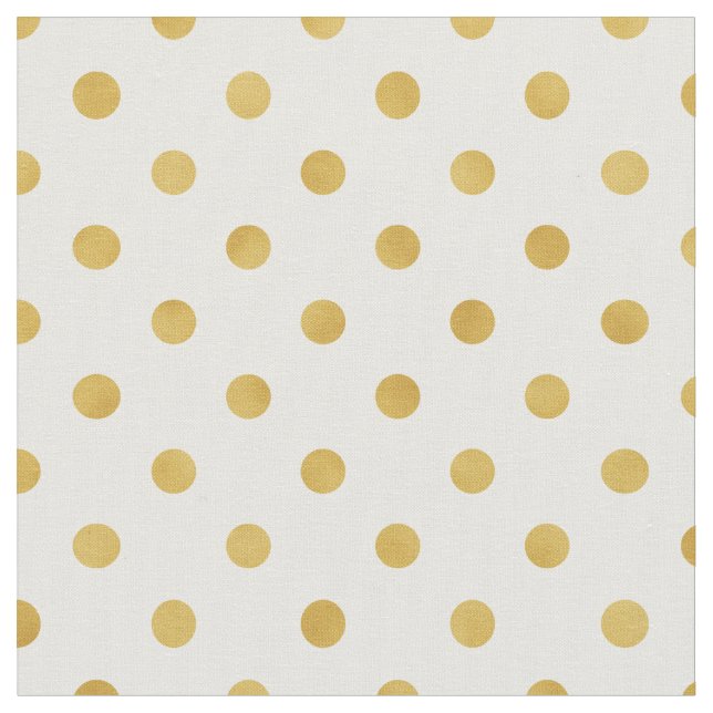 Tissu motif rétro de couleur jaune et blanche (Fermer)