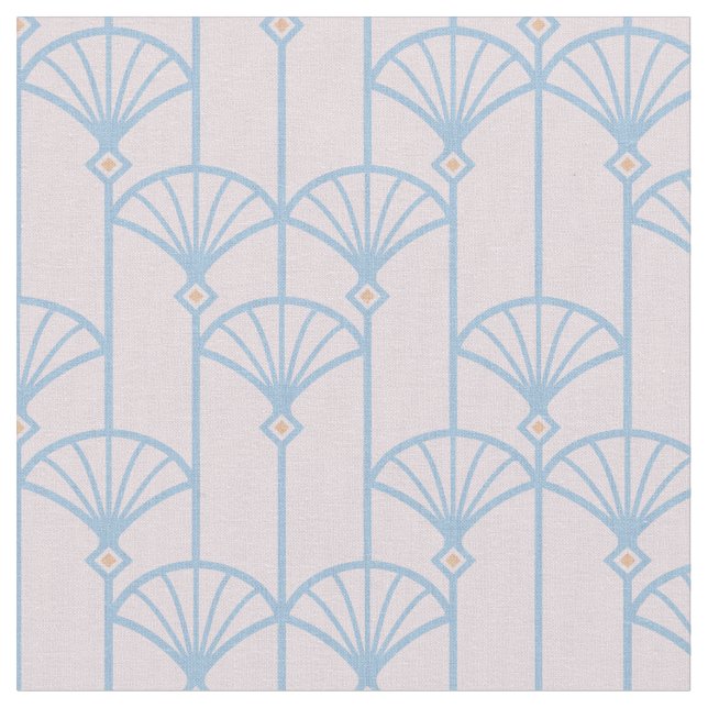 Tissu Motif rétro de style Art déco. (Fermer)