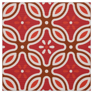 Tissu motif rétro des années 60 les années 70