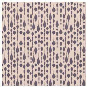 Tissu Motif rétro du lustre rose
