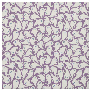 Tissu Motif rétro Halloween dans le style dessin animé v