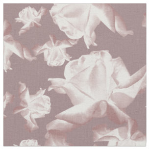 Tissu motif rose