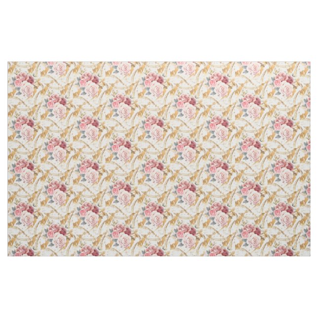 Tissu MOTIF rose (Fat Quarter)