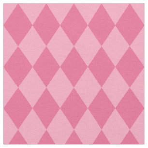 Tissu Motif rose de diamant de harlequin