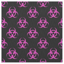 Motif rose de symbole de Biohazard