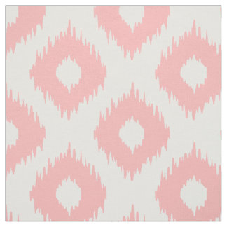 Tissu Motif rose d'Ikat