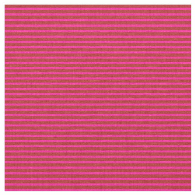 Tissu Motif rose et rouge profond/rayé (Fermer)