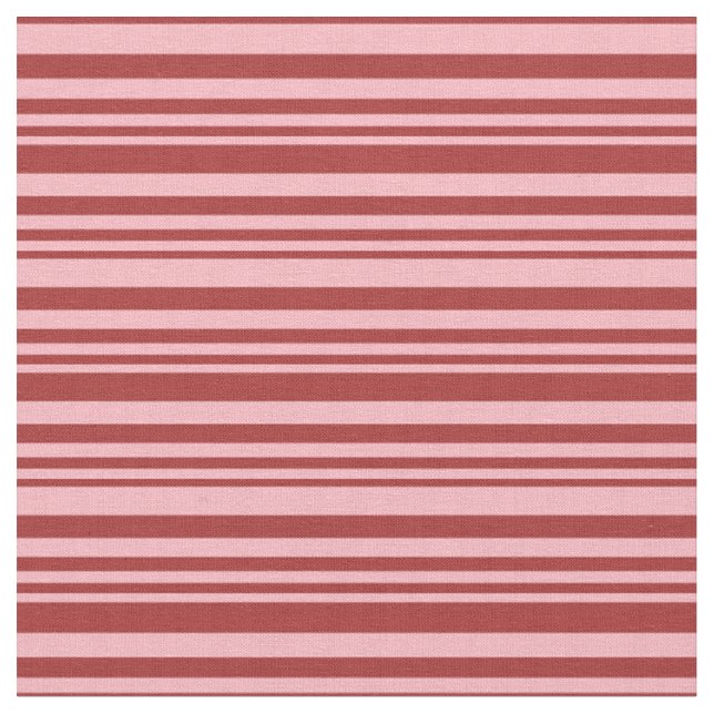 Tissu Motif rose pâle et Brown rayé/rayé (Fermer)