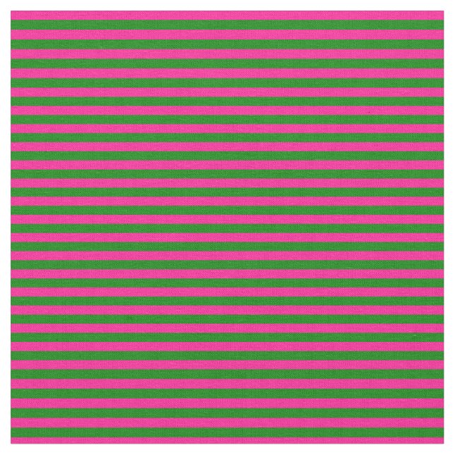 Tissu Motif rose profond et vert (Fermer)