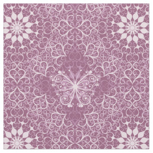 Tissu Motif rose vintage