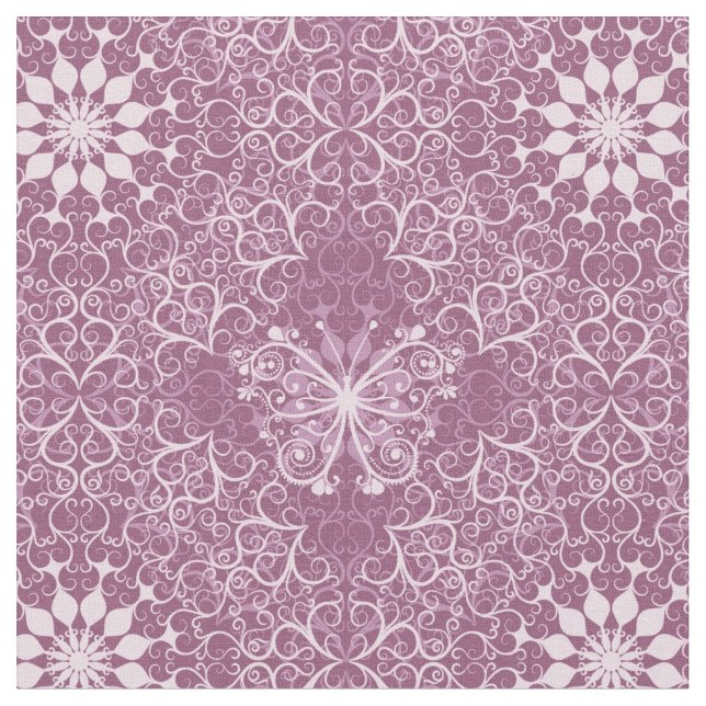 Tissu Motif rose vintage (Fermer)