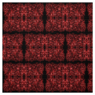 Tissu Motif rouge dynamique abstrait,