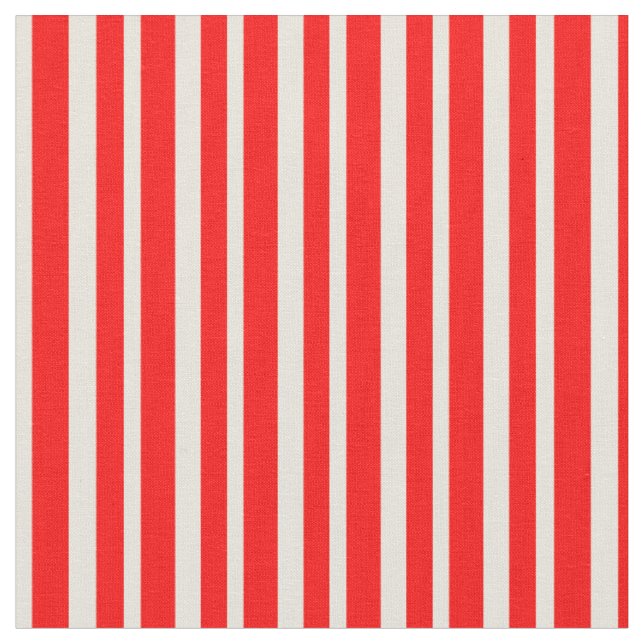 Tissu Motif rouge et beige des rayures (Fermer)