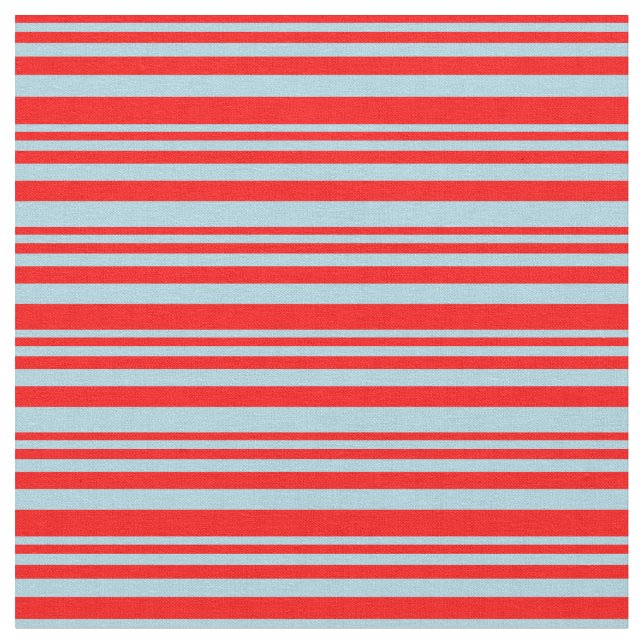 Tissu Motif rouge et bleu clair (Fermer)