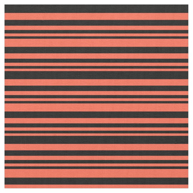 Tissu Motif rouge et noir (Fermer)