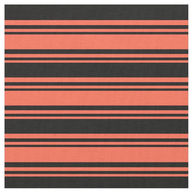 Tissu Motif rouge et noir (Fermer)