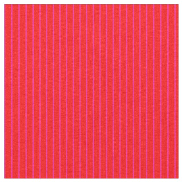 Tissu Motif rouge et rose profond des rayures (Fermer)