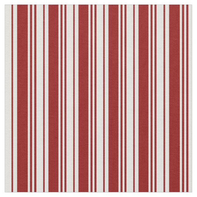 Tissu Motif rouge foncé et cyan clair (Fermer)