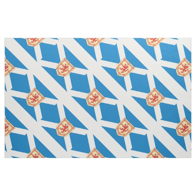 Tissu Motif royal de drapeau de bras de l'Ecosse (Yard)