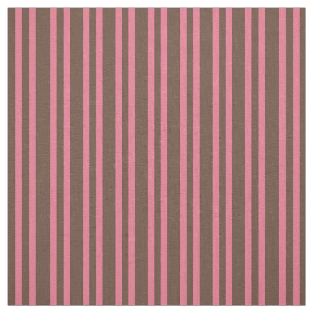 Tissu Motif sans couture à rayures rose marron (Échantillon)
