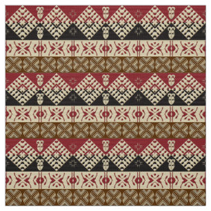 Tissu motif sans couture africain ethnique